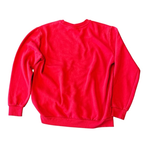 Kelloggs Cheez It Pullover  Sweatshirt Mens Size L Red Embroidered Official Logo - Picture 2 of 13